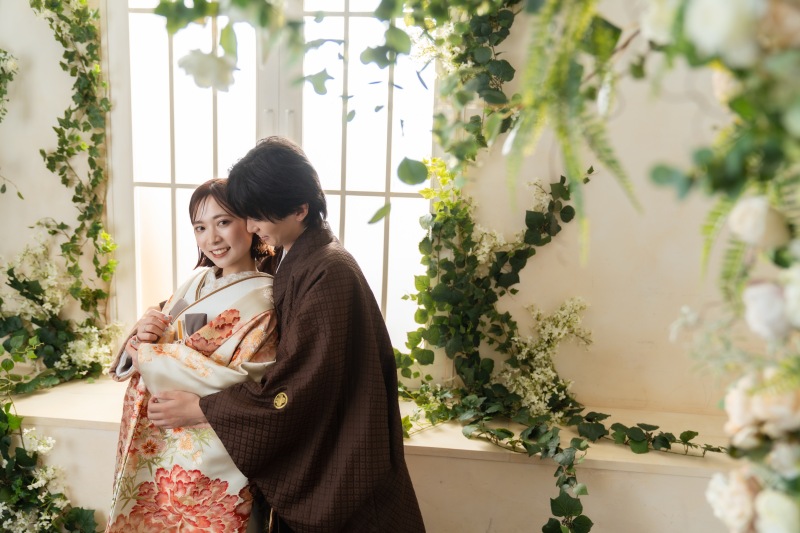 ◇和装撮影スタジオプラン◇【店舗内で全ての撮影ができちゃいます!】