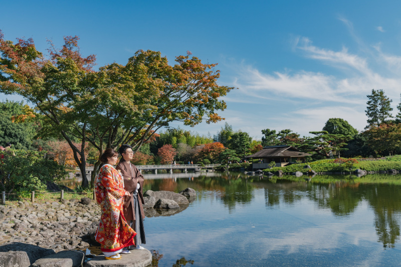 【昭和記念公園和装2箇所プラン】全データ（200カット以上）＆アルバム付《全データレタッチ付き♡》