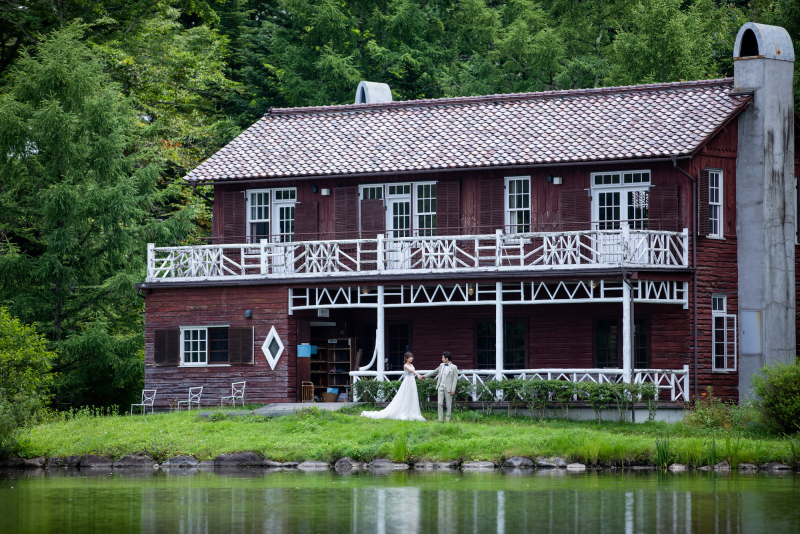 【軽井沢周遊ロケーション撮影】和装＋洋装ロケーション　全データ350カット〜全データレタッチ付き！