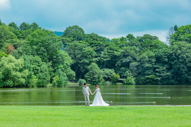 【軽井沢周遊ロケーション撮影】和装＋洋装ロケーション　全データ350カット〜全データレタッチ付き！