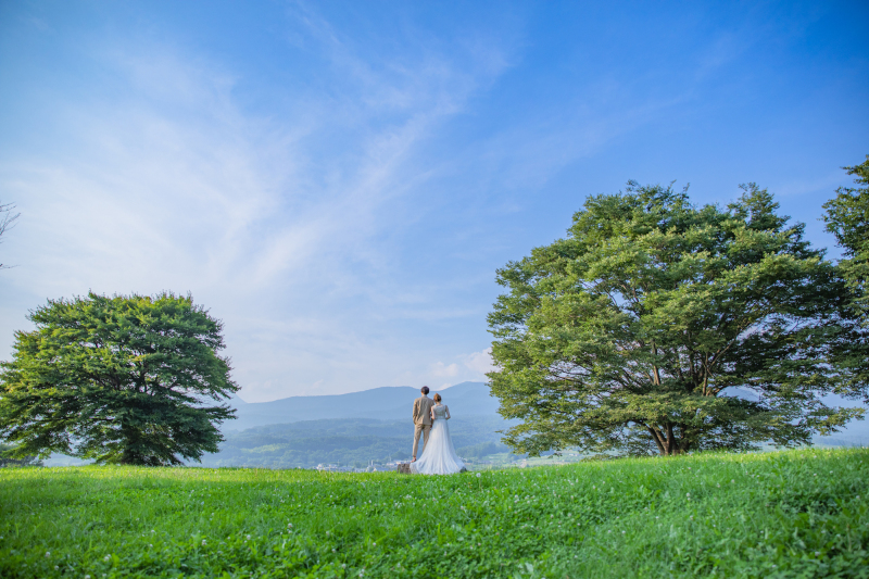 【軽井沢周遊ロケーション撮影】和装＋洋装ロケーション　全データ350カット〜全データレタッチ付き！