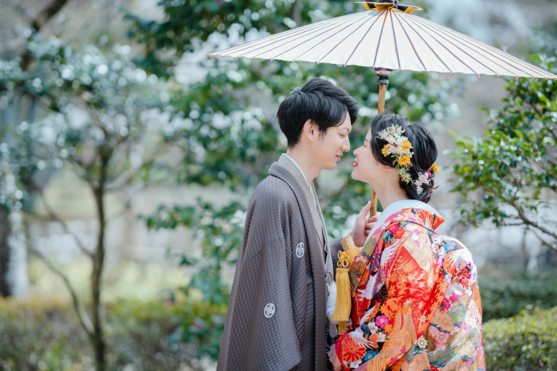 【昭和記念公園和装2箇所プラン】全データ（200カット以上）＆アルバム付《全データレタッチ付き♡》