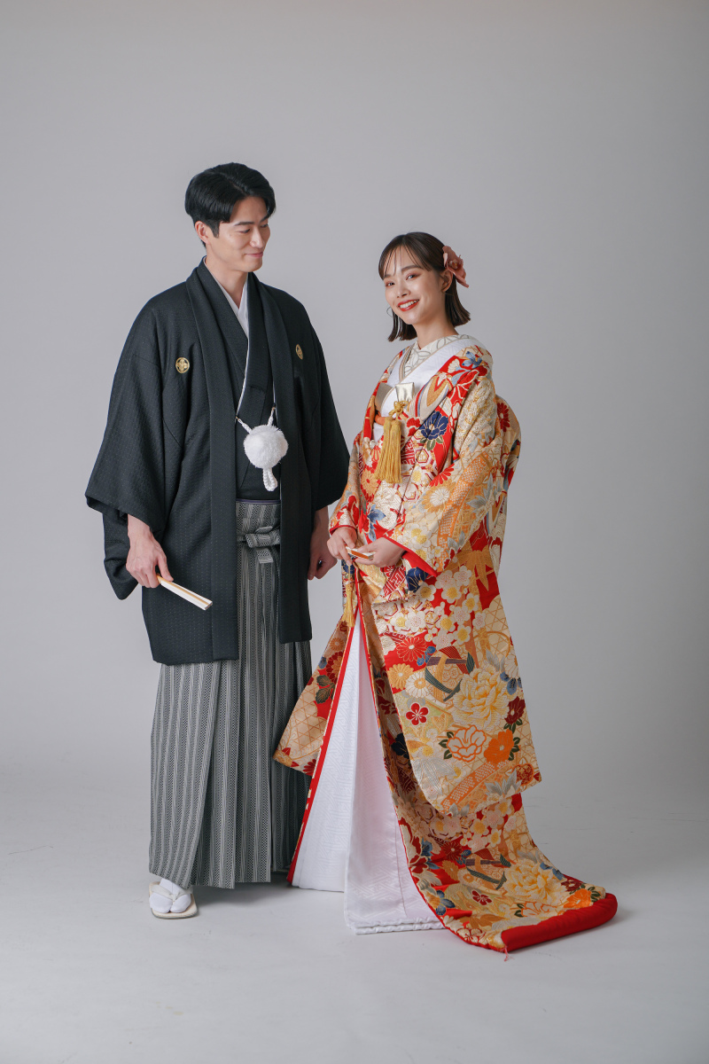 ◇和装スタジオプラン◇100カット以上全データ+６Pアルバム《写真台紙1冊＆全データレタッチ付き♡》