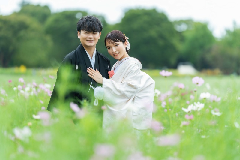 【シーズン料金2万円OFF!】昭和記念公園洋装1箇所プラン〜データレタッチ付〜