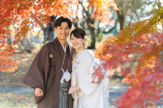 秋本番!紅葉シーズンの撮影予約は今がお得☆*