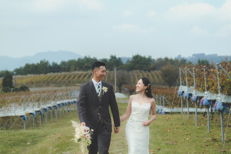 お気に入りのドレスで後撮り