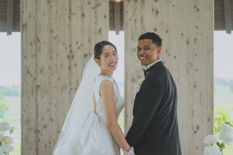 振り向きショット