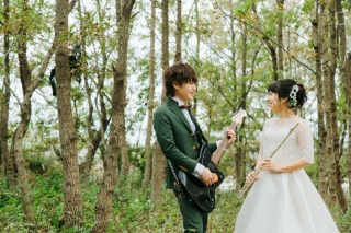 ふたりらしい撮影