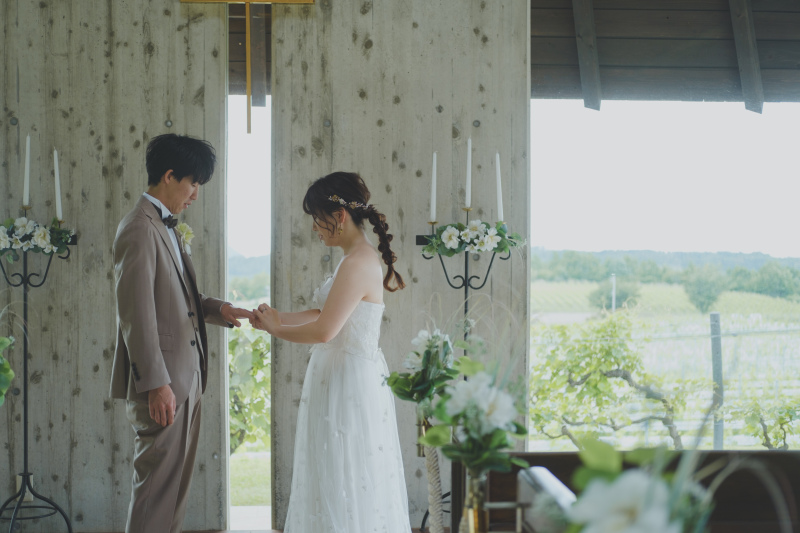 式の予定はないけど