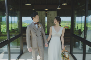 独立式チャペルでの撮影