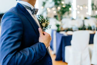 新郎ヘアセット