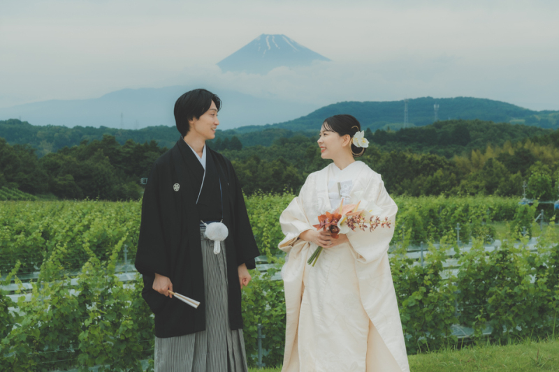 【ワイナリーで残す日本の美】和装1着+ワイナリーロケーションプラン