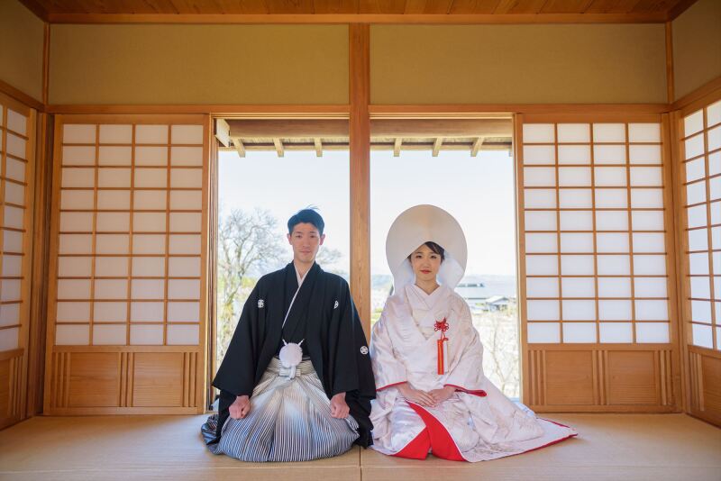 高台の茶屋でパシャリ