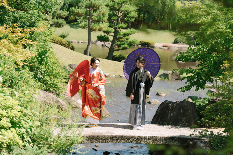 和装2着ロケーション撮影