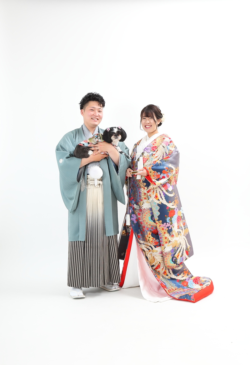 まずは和装から！