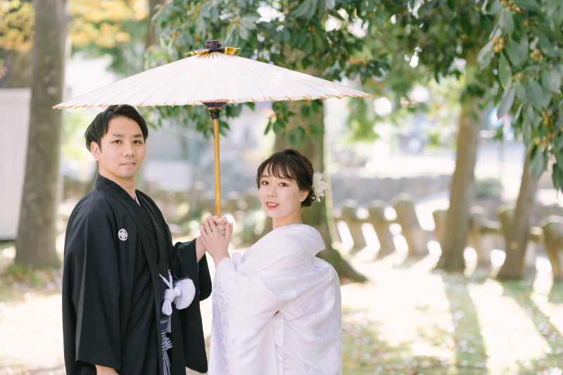 相合傘も・・・