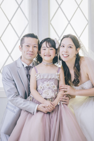 アットホームにスタジオ撮影