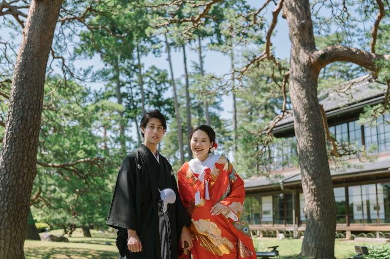 お色直しをして