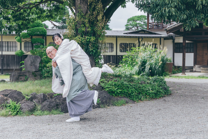 おんぶしてみた