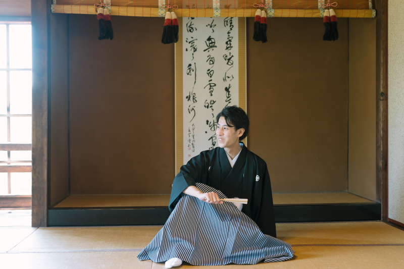 ご新郎様もかっこよく