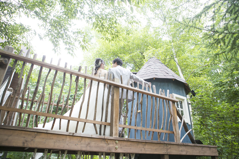 ペンション　つくつく村から撮影開始です