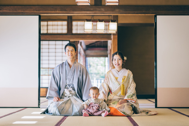 お子様とフォトウェディング