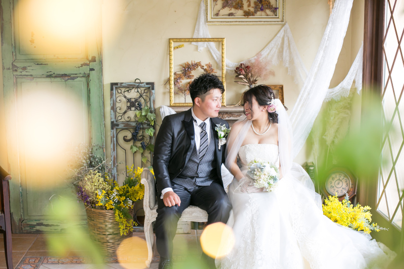 アンティークな雰囲気で