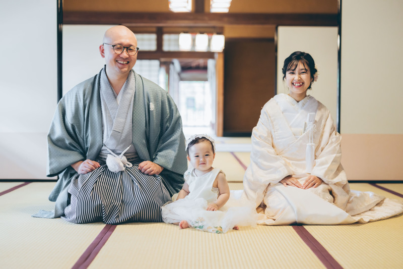 臨江閣で趣のあるお写真を