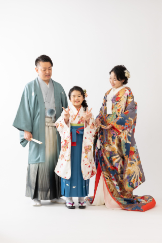 ご家族で撮る和洋装スタジオプラン