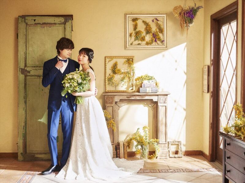 邸宅風の洋館で可愛いお写真も