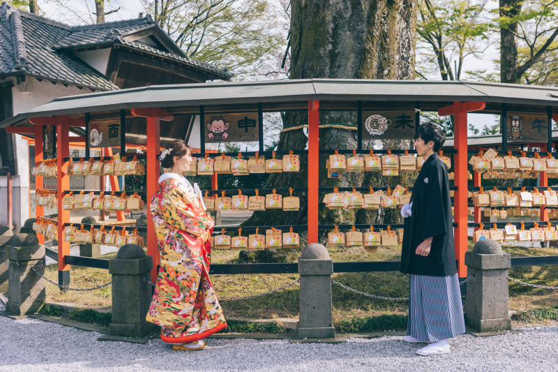 MARIANGE 高崎 produced by ALLUGE_神社・寺院で撮影できる