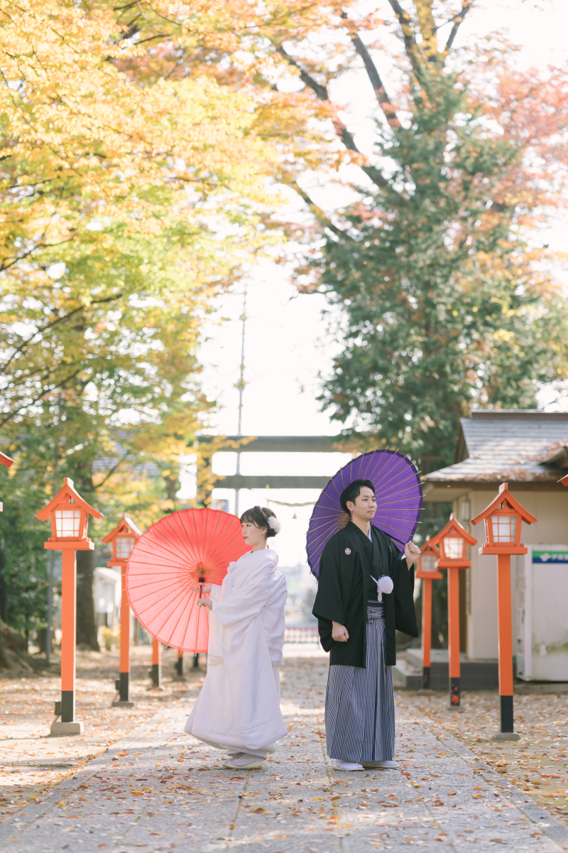 MARIANGE 高崎 produced by ALLUGE_神社・寺院で撮影できる