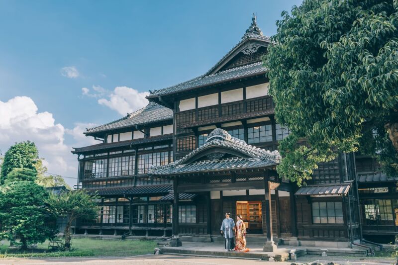 【白無垢＆色打掛】臨江閣＋日本庭園和装2着ロケーション撮影≪全カットデータ≫