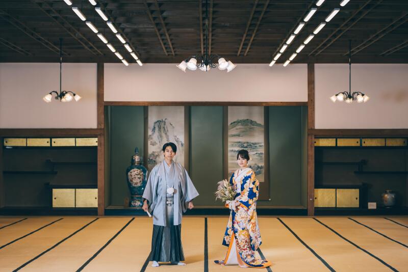 【庭園も撮影できる】臨江閣和装1着撮影≪全データ≫