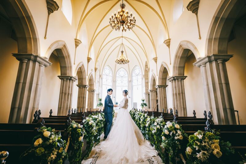 【結婚式を挙げない方に】前橋チャペルロケーション撮影≪全データ+8Pアルバム≫