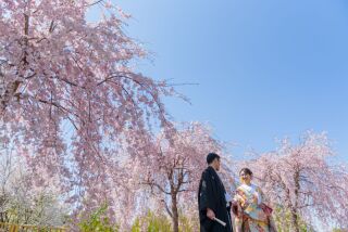 【庭園ロケーション】楽山園和装1着撮影プラン≪8Pアルバム＋全データ≫