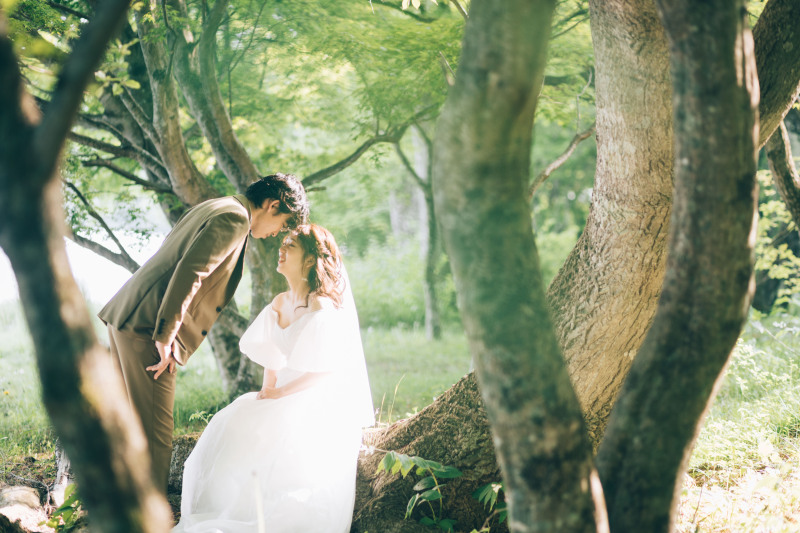 【森林&湖畔でお洒落フォト】洋装ロケーション撮影プラン≪全データ付き≫