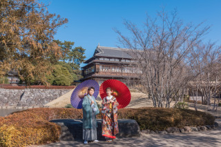 【神社や庭園で】和装1着ロケーション撮影≪全データ＋台紙付き写真≫