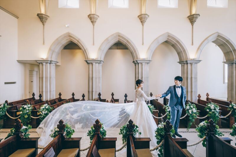 【結婚式を挙げない方に】前橋チャペルロケーション撮影≪全データ+8Pアルバム≫