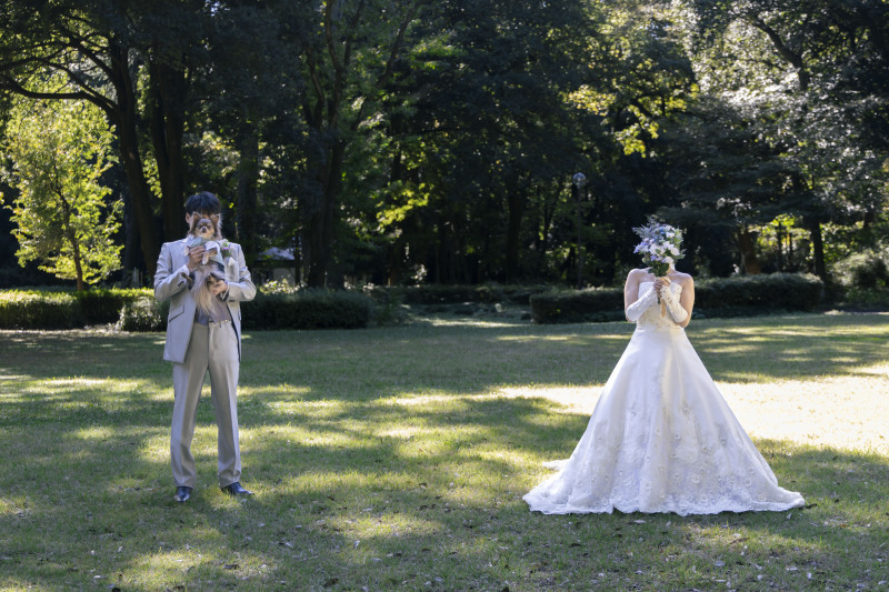 【洋装ロケーション】ペットと一緒に撮影♪≪全データ≫