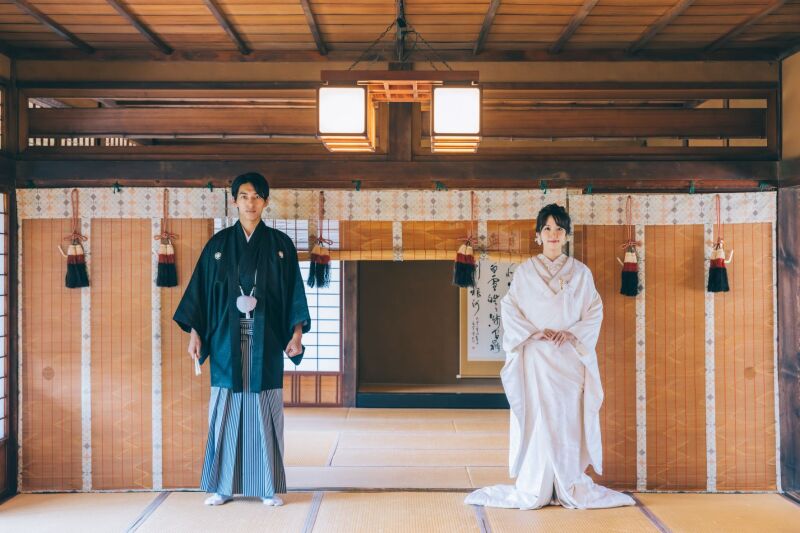【白無垢＆色打掛】臨江閣＋日本庭園和装2着ロケーション撮影≪全カットデータ≫