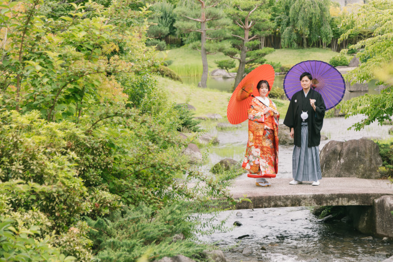 【神社や庭園で】和装1着ロケーション撮影≪全データ≫