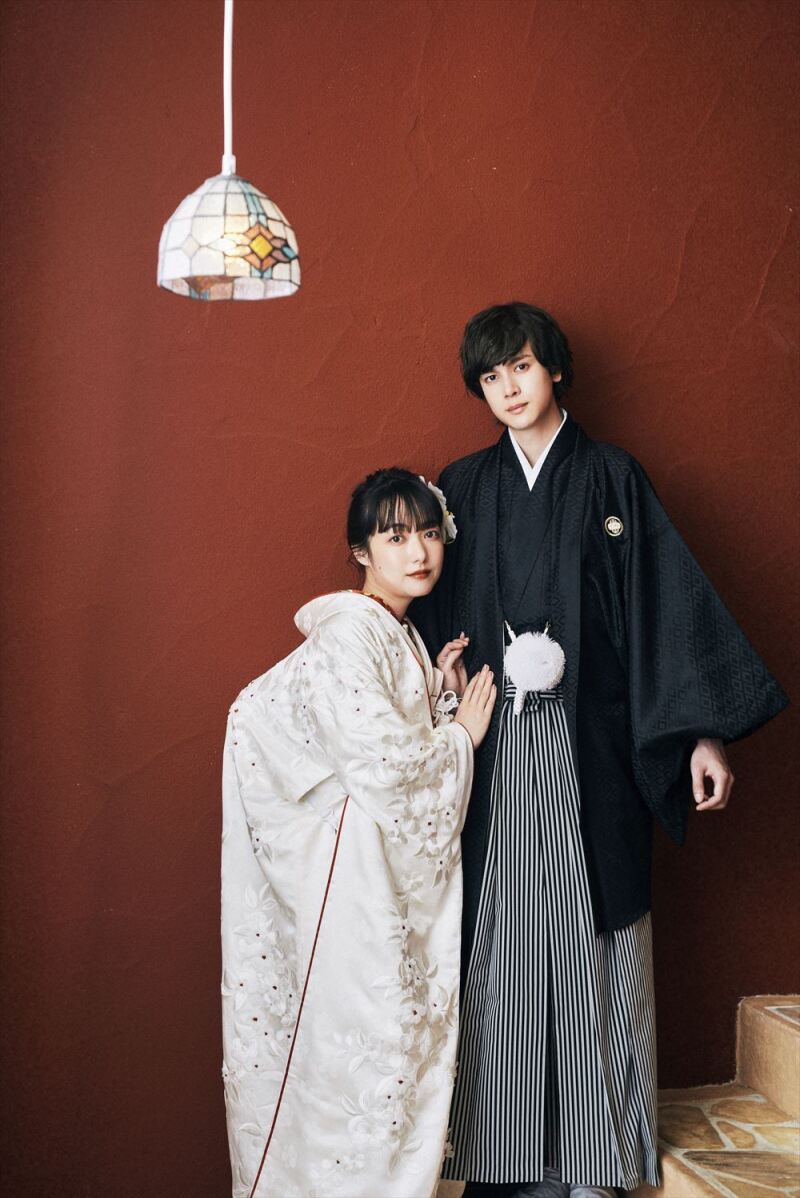 【アルバム付で8万円以下】和装1着スタジオ撮影≪8Pアルバム+台紙付き写真≫