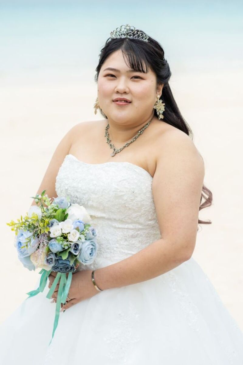 花嫁様のソロショット