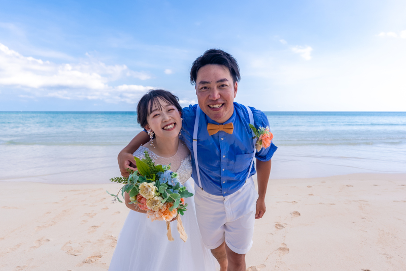 おふたりもこの笑顔