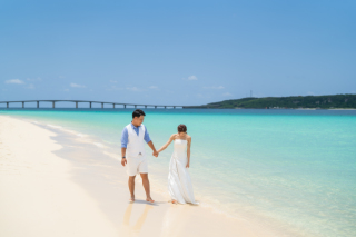 海と一体になって