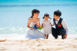 可愛い天使と一緒に