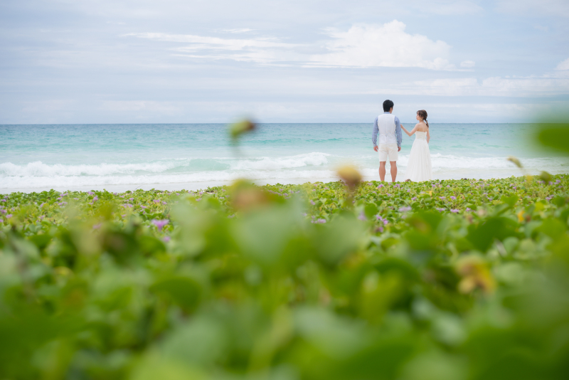 ビーチにはふたりだけの様な空間