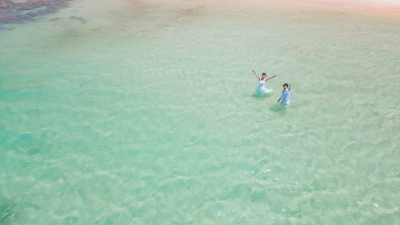 宮古島の夏を全身で感じて