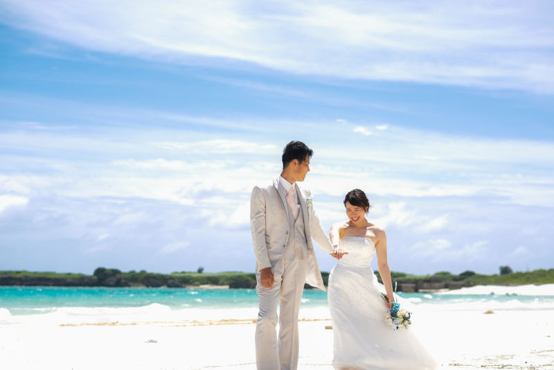 優しくリードしてくれる新郎様